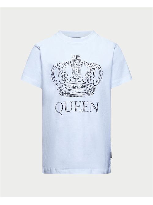 Richmond girls' T-shirt with appliqués JOHN RICHMOND | RGA25051TSWHITE